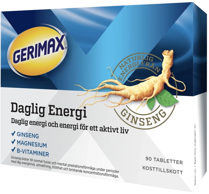 Gerimax Daglig Energi 90 st Gerimax
