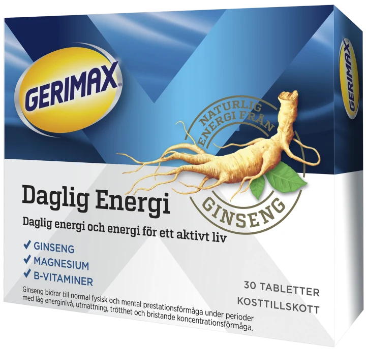 Gerimax Daglig Energi 30 st Gerimax