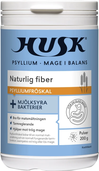 Husk Mage i Balans Fiber+Mjölksyrabakterier 200 g Husk