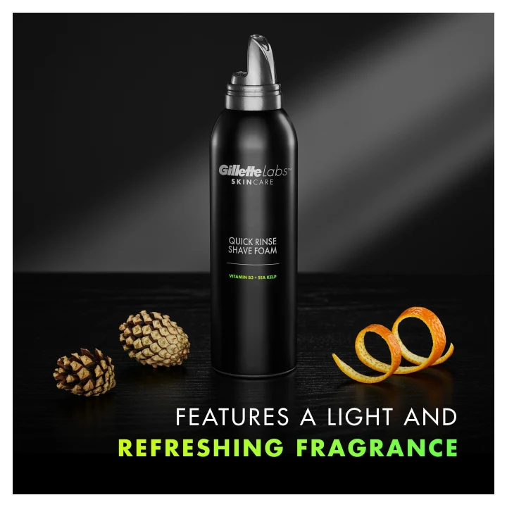 Gillette Labs Quick Rinse Raklödder 240 ml Gillette Labs