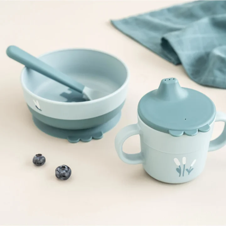 Done by Deer Foodie First Meal Set Elphee Blue Done by Deer