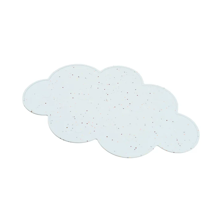 Done by Deer Silicone Placemat Confetti Blue Done by Deer