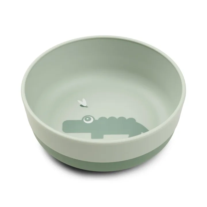 Done by Deer Foodie Bowl Croco Green Done by Deer