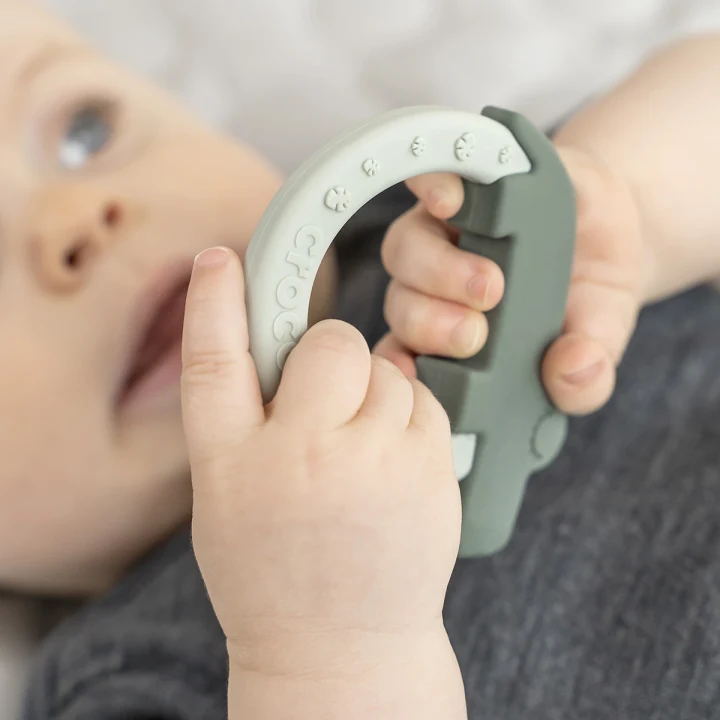 Done by Deer Teether Deer friends Green/Blue 2-pack Done by Deer