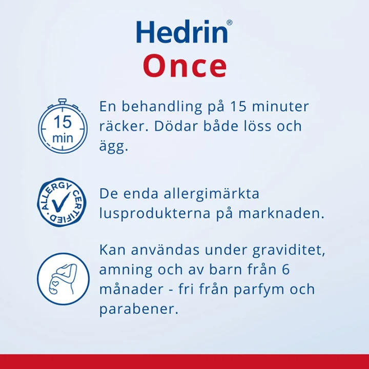 Hedrin Once Gel 100 ml Hedrin