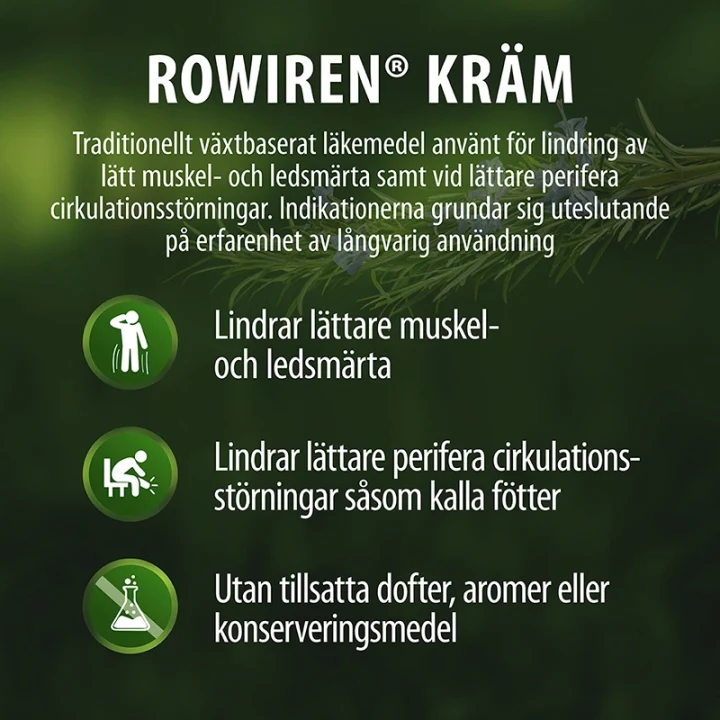 Rowiren Kräm Tub, 90g Rowiren