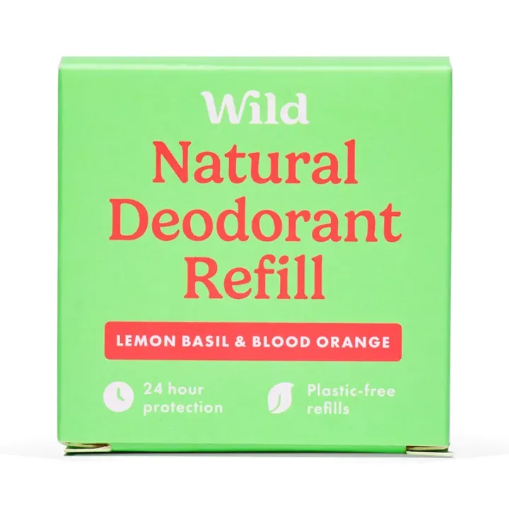 Wild Lemon, Basil & Blood Orange Deo Refill 40g Wild