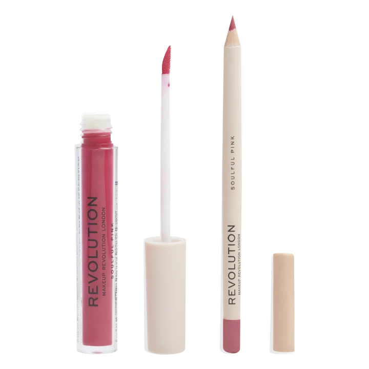 Revolution Beauty London Lip Contour Kit Soulful Pink 3 ml Revolution Beauty London
