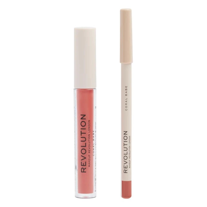 Revolution Beauty London Lip Contour Kit Coral Babe 3 ml Revolution Beauty London