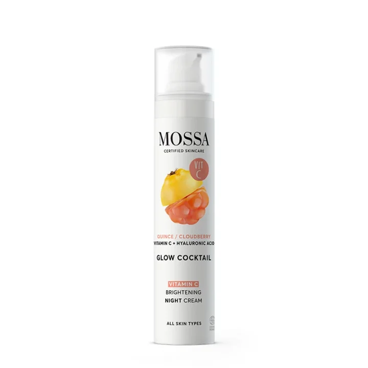 Mossa Glow Cocktail Vitamin C Brightening Night Cream 50ml Mossa