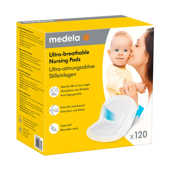 Medela Ultra Andningsbara amningsinlägg 120 st Medela