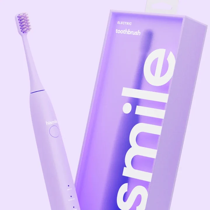 Hismile Purple Electric Toothbrush Hismile