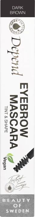 Depend Eyebrow Mascara Tint & Shape 2,5 ml Dark Brown Depend