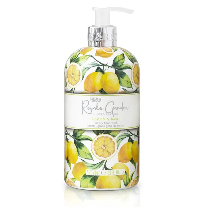 Baylis & Harding Royale Garden Hand Wash  Lemon & Basil 500 ml Baylis & Harding