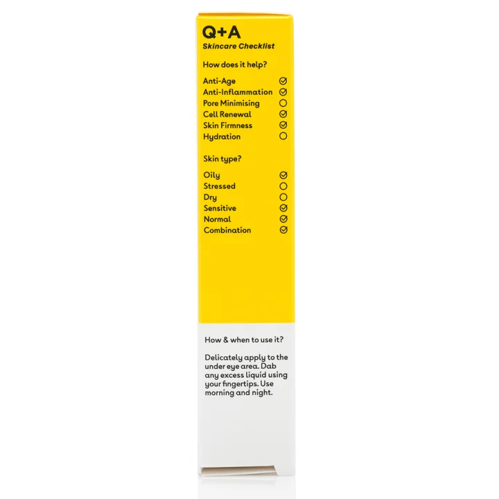 Q+A Caffeine Eye Serum 15 ml Q+A
