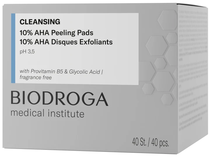 Biodroga Medical Institute 10% AHA Peeling Pads 40 st BIODROGA