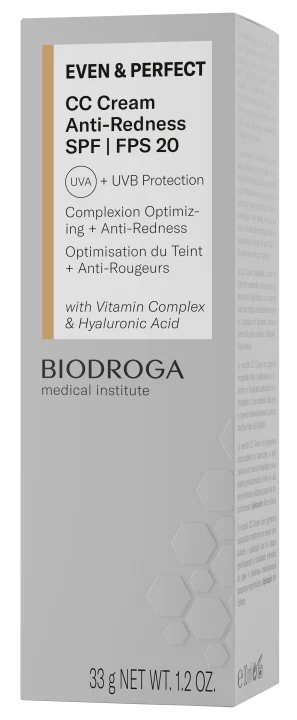 Biodroga Medical Institute Even & Perfect CC Cream Anti Redness SPF 20, 30 ml BIODROGA