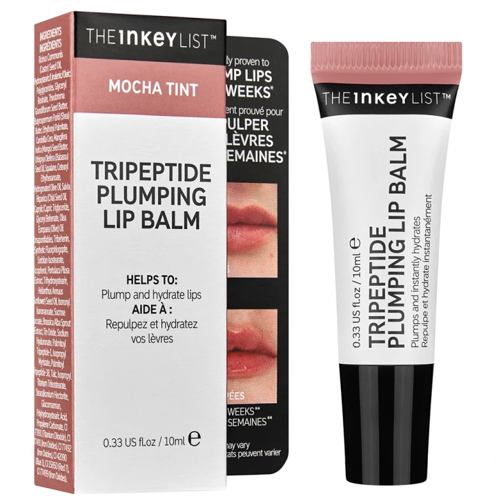 The Inkey List Tripeptide Plumping Lip Balm 10 ml Mocha The Inkey List 