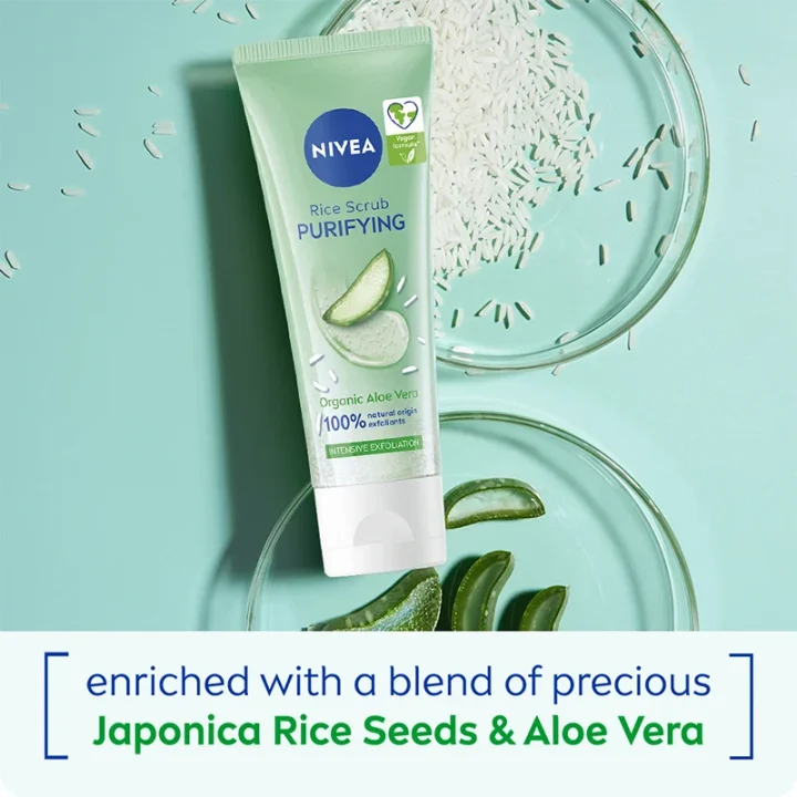 Nivea Purify Rice Scrub 75 ml Nivea