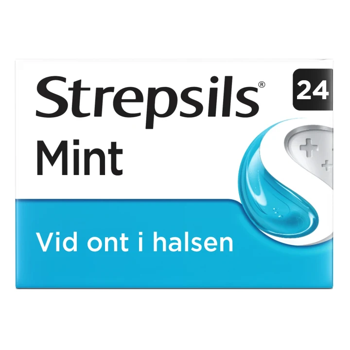 Strepsils Mint sugtablett 24 st Strepsils
