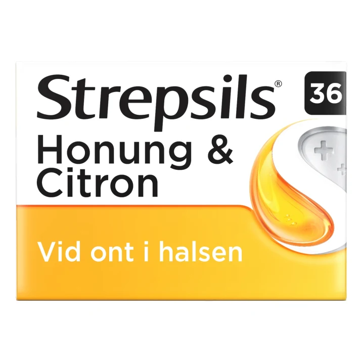 Strepsils Honung & Citron sugtablett 36 st Strepsils
