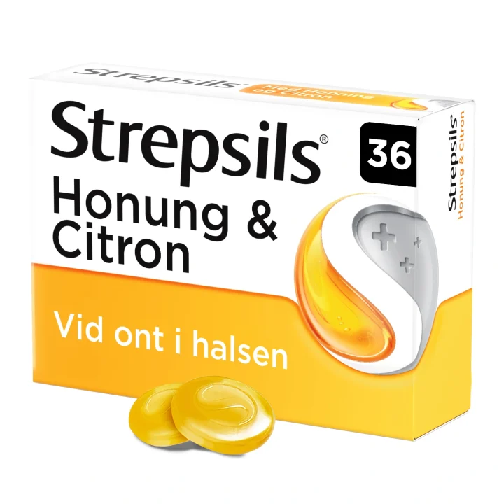 Strepsils Honung & Citron sugtablett 36 st Strepsils