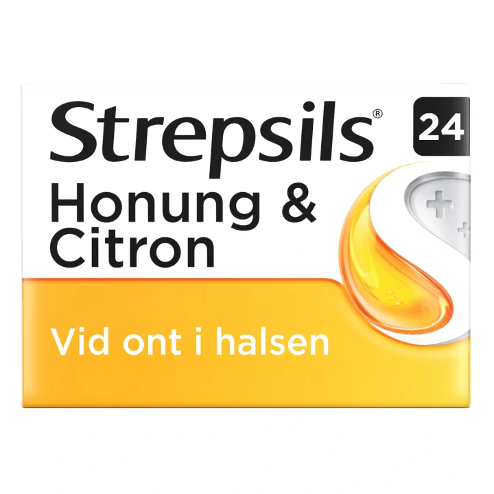 Strepsils Honung & Citron sugtablett 24 st Strepsils