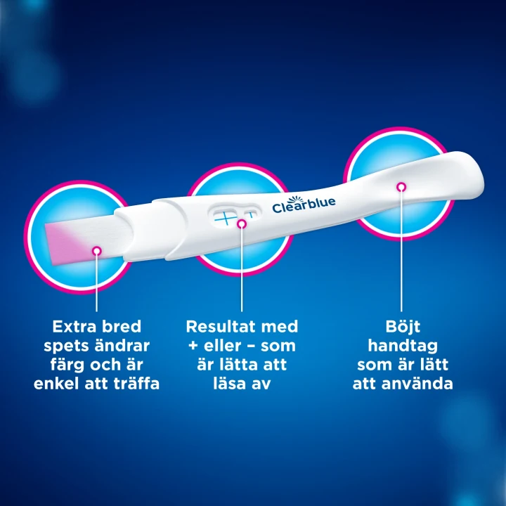 Clearblue Rapid Detection Graviditetstest 1 st Clearblue