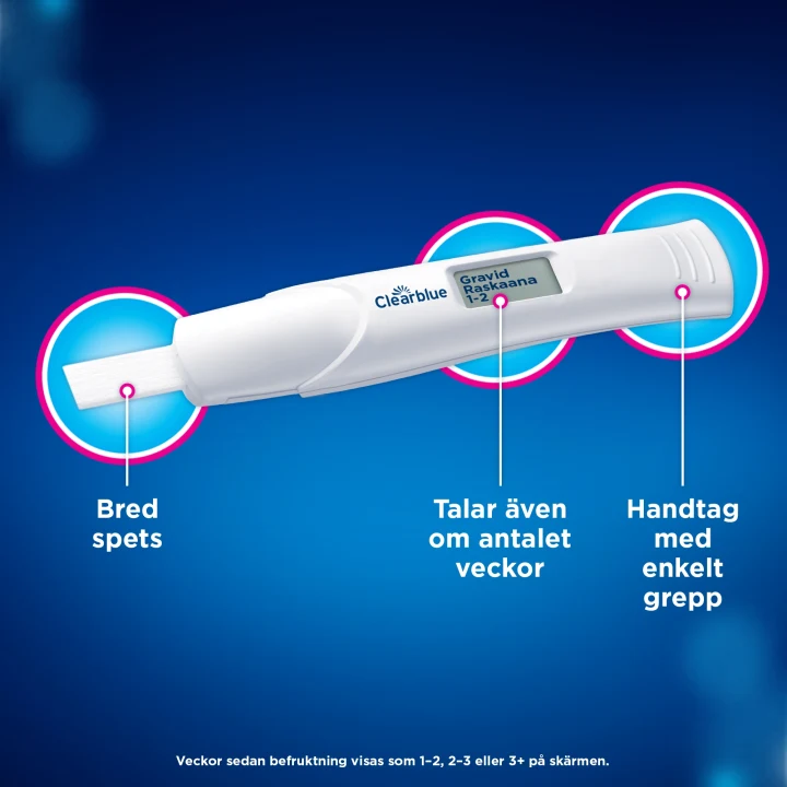 Clearblue Graviditetstest Triple Check 3-pack Clearblue