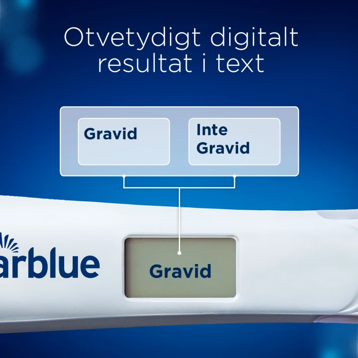 Clearblue Digitalt Ultratidigt Graviditetstest 2-pack Clearblue