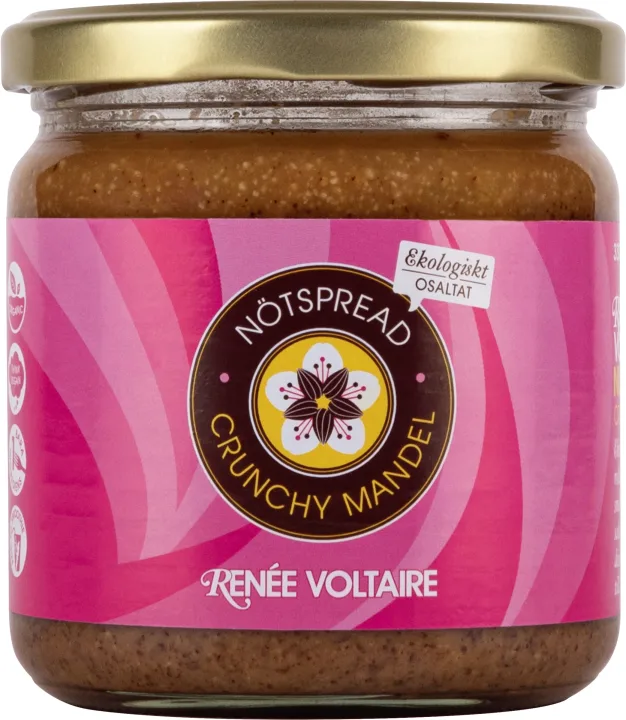 Renée Voltaire Nötspread Crunchy Mandel 330 g Renée Voltaire