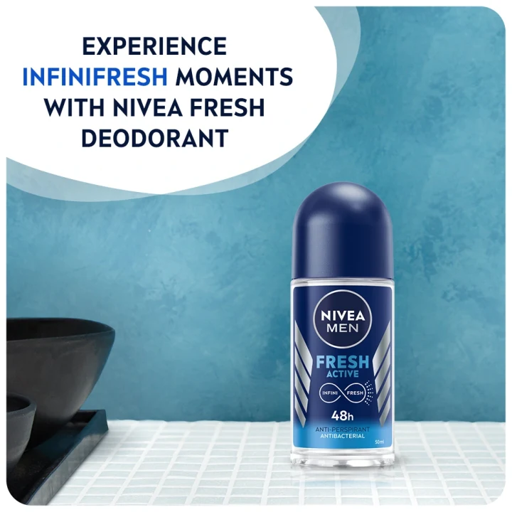Nivea Men Fresh Active Roll-On 50 ml Nivea