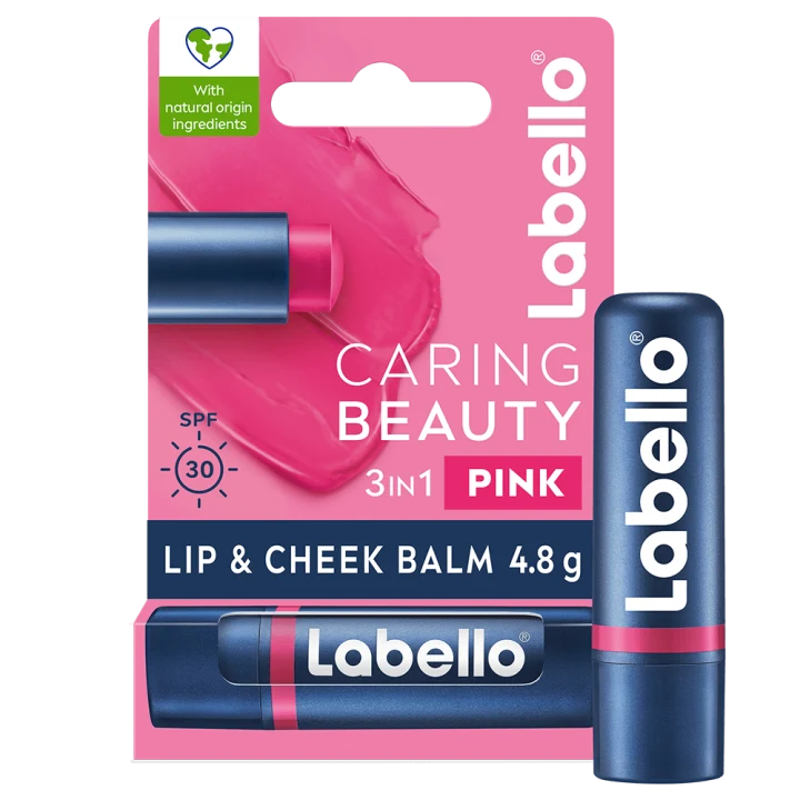Labello Caring Beauty Pink 4,8 g Labello