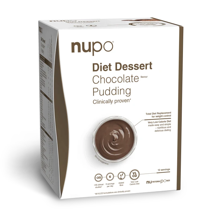 Nupo Diet Dessert Chocolate Pudding 12 portioner Nupo
