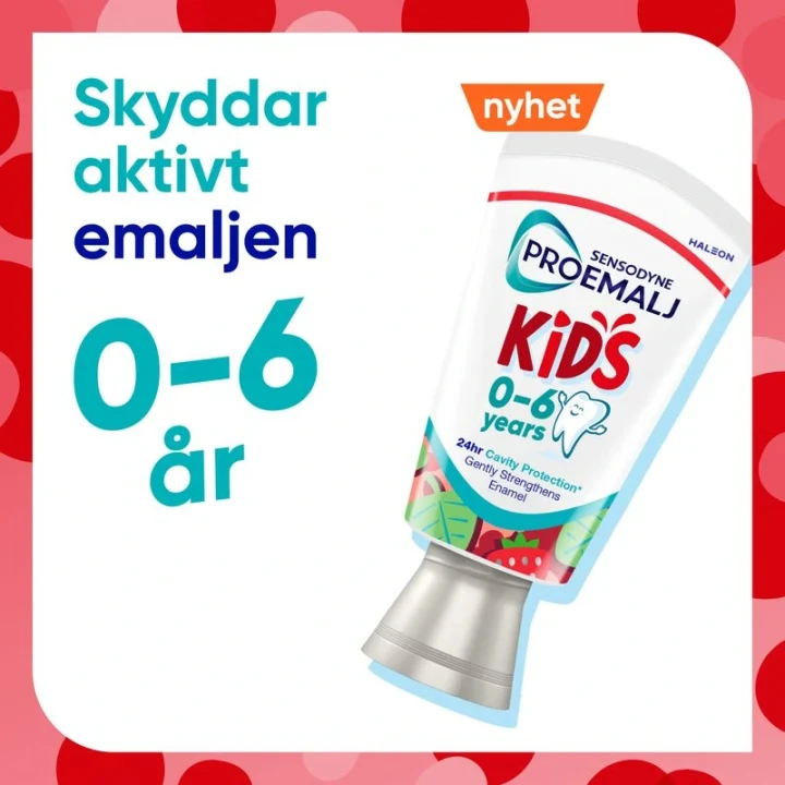 Sensodyne ProEmalj Kids Tandkräm 0-6 år 50 ml Sensodyne