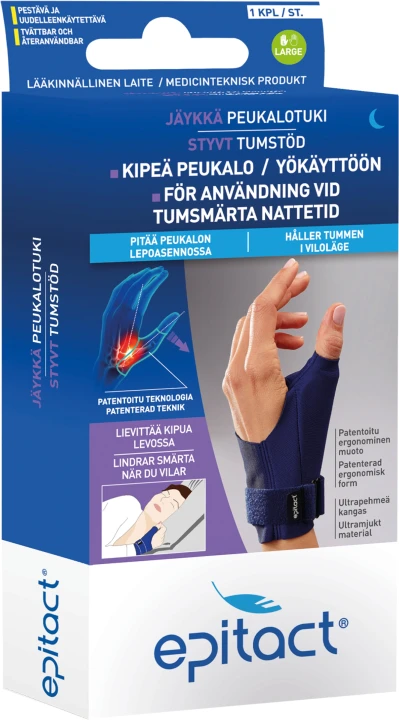 Epitact Styvt Tumstöd Vänster L Epitact