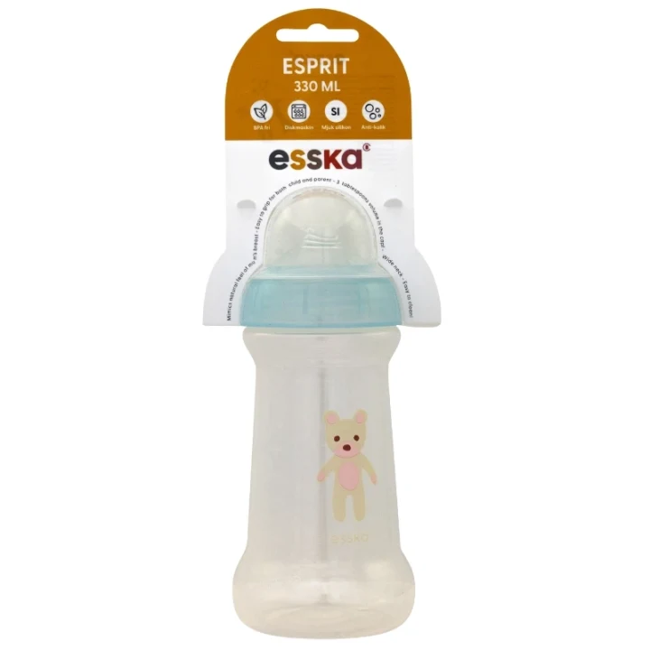 ESSKA Esprit Nappflaska Anti-Kolik 330 ml Blå Esska