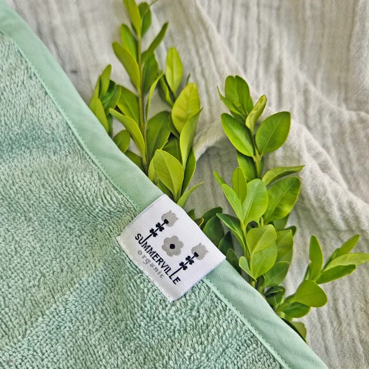 Summerville Organic Badcape Rabbit Eko Cameo Green Summerville Organic