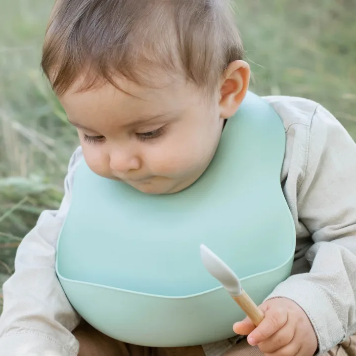 Summerville Haklapp Silikon Blå/Grön 2 st Grön/Mauve Summerville Organic