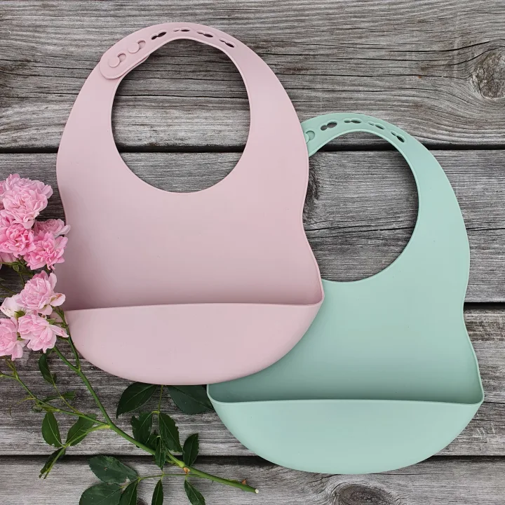 Summerville Haklapp Silikon Blå/Grön 2 st Grön/Mauve Summerville Organic