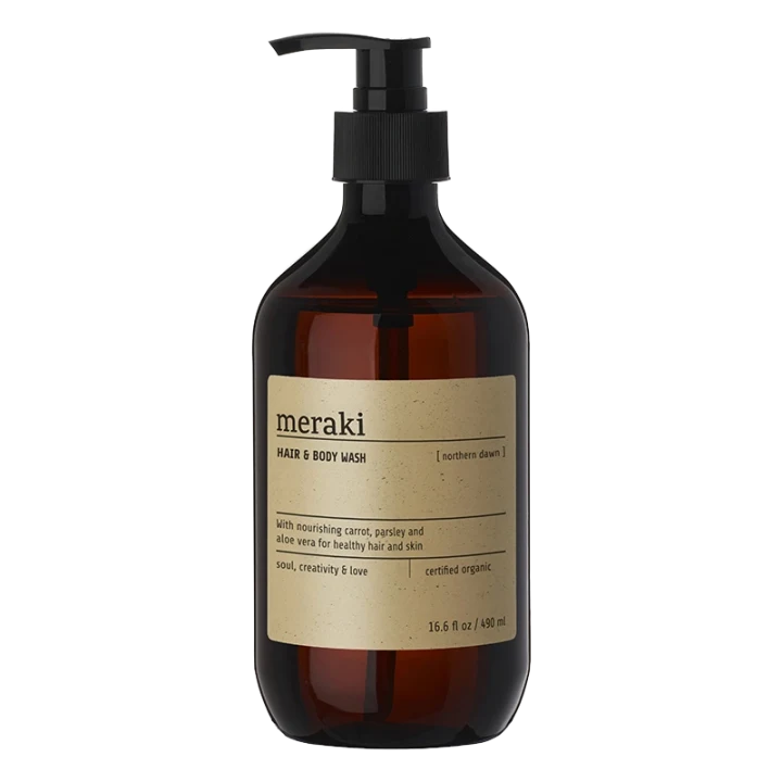Meraki Hair & Body Wash Northern Dawn 490 ml Meraki