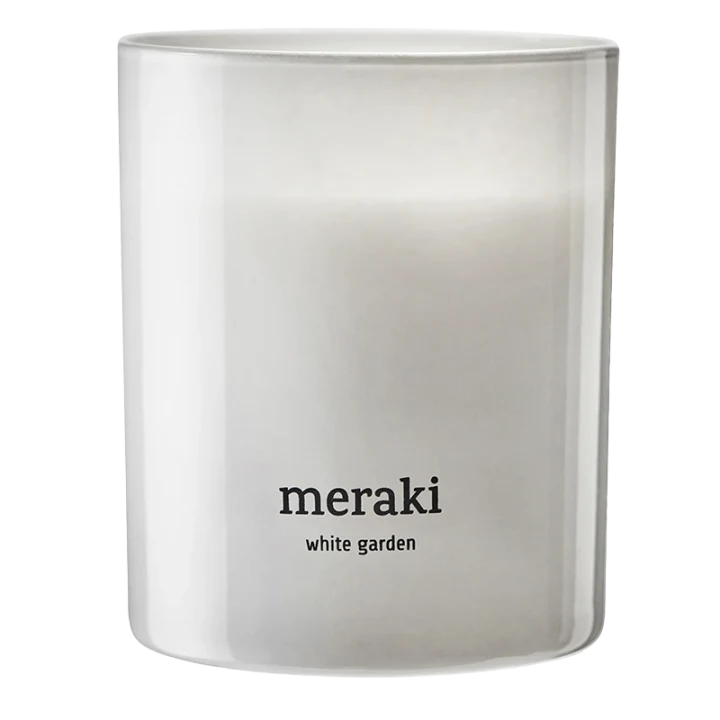 Meraki Doftljus White Garden 200g Meraki