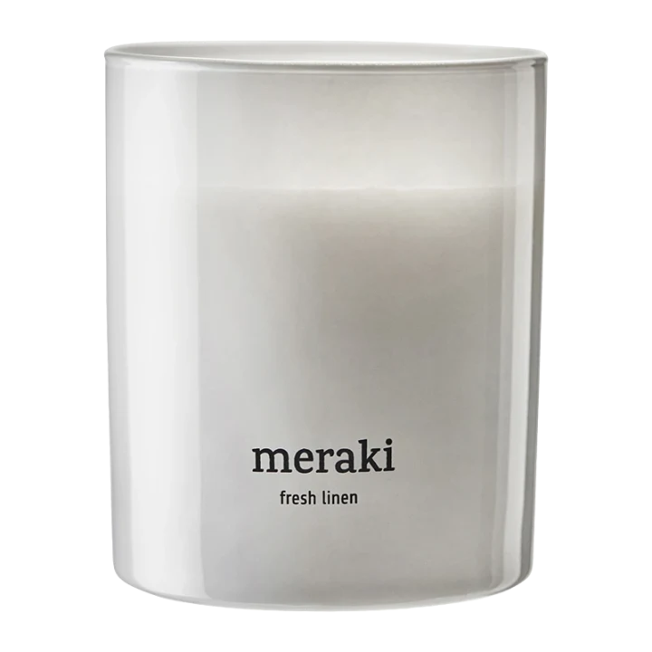 Meraki Doftljus Fresh Linen 200g Meraki