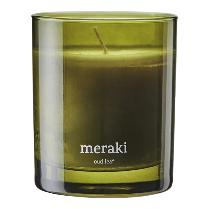 Meraki Doftljus Oud Leaf 200g Meraki