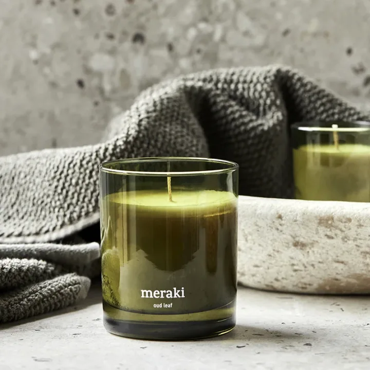 Meraki Doftljus Oud Leaf 200g Meraki