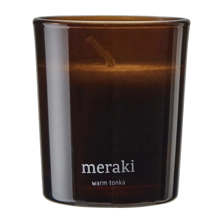 Meraki Doftljus Warm Tonka 2x60g Meraki