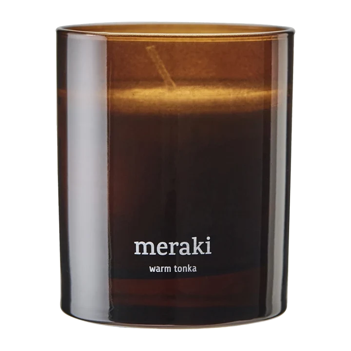 Meraki Doftljus Warm Tonka 200g Meraki