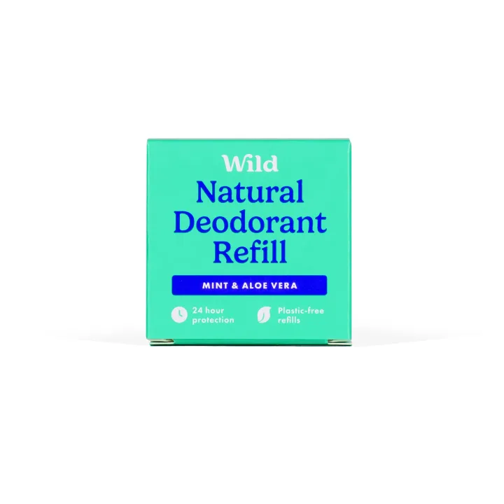 Wild Mint & Aloe Vera Deo Refill 40g Wild