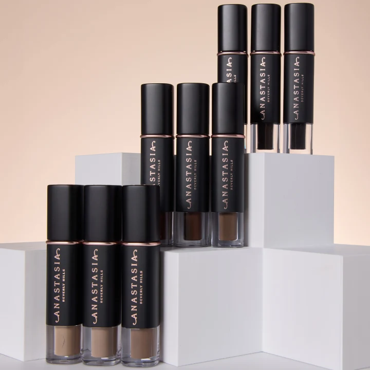 Anastasia Deluxe Mini Volumizing Tinted Brow Gel 2,1 ml Ebony Anastasia