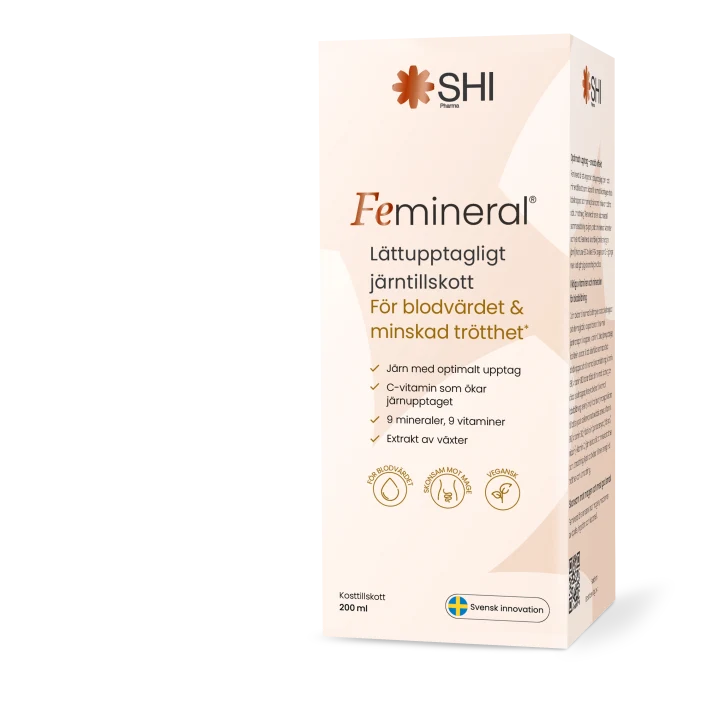 Femineral Järn- Och Mineraltillskott 200 ml Femineral